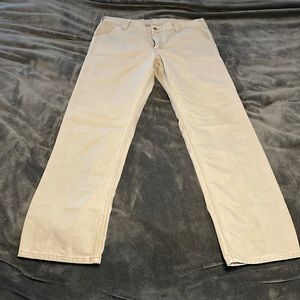 Carhartt Relaxed Fit Khaki Pants 36×34